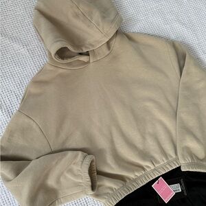 Zara Tan Cowl Neck Sweater